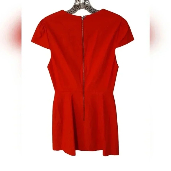 Alice + Olivia Maya Exposed Zip Minidress - Picture 6 of 6